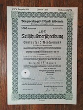 1000 Reichsmark 1939 Herne