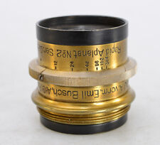 Rapid Aplanat N°2 Ser. D. F:8 ⭐Objektiv Messing ⭐ Emil Busch ⭐ RARE ⭐(M250)
