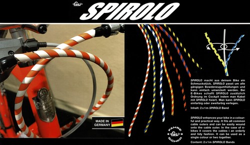 Spirolo bowdenzughülle bunte - spirolo,