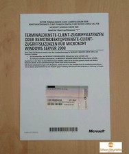 MS Windows 2008 Terminal Server 5 Cals OEM, 5 User RDS