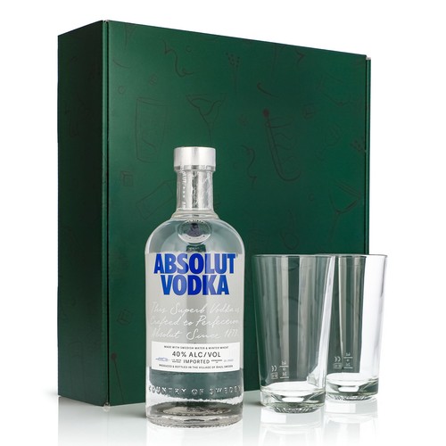 Absolut vodka geschenkset - geschenkset, 0,7l