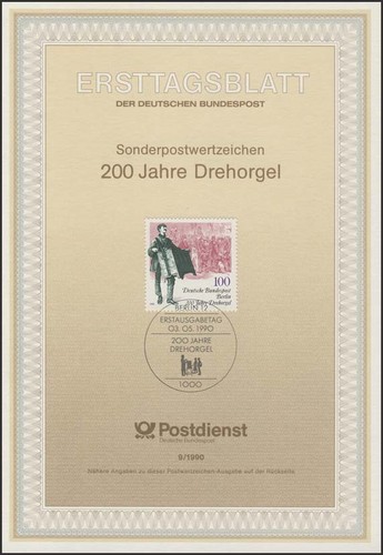 Etb 1990 drehorgel - 09/1990,