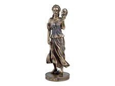 Thalia die griechische Muse der Komödie Kaltguss Bronze & Harz Statue Skulptur