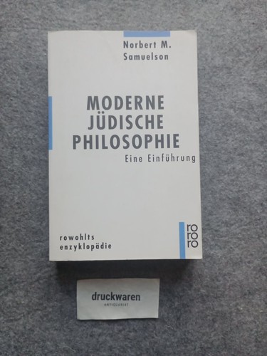 Moderne jüdische philosophie - moderne,