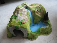 Märklin H0 Faller Tunnel groß  mit Wasserfall und See