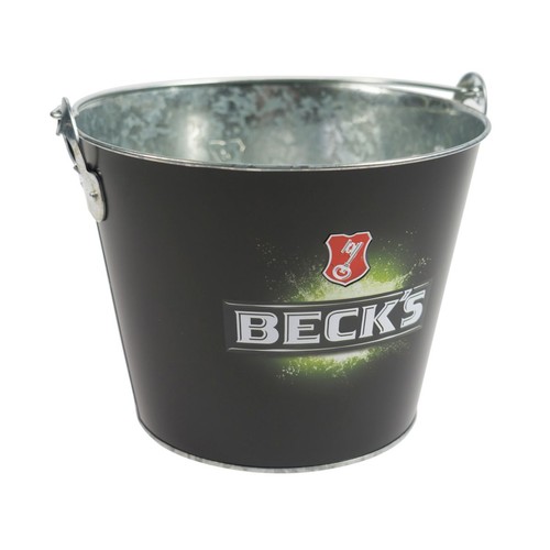 Becks blecheimer metalleimer - becks,