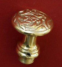 Jugendstil Antik Style Messing Dreh Knauf Türknopf Tür Knauf Türknauf B6SQP