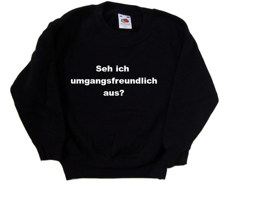 Seh ich umgangsfreundlich aus