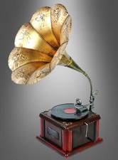 Nostalgie Deko Grammophon 20er