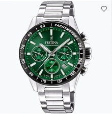 Festina Chronograph F20560/4 Herrenuhr Grün