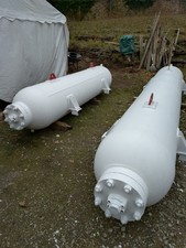 2x Pressluftflaschen, Speicherflaschen, Druckluft, Tauchbasis, Paintball Anlage 