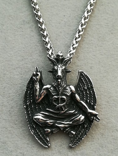 Baphomet anhänger halskette - baphomet,