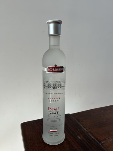 Sobieski estate vodka - vodka, single