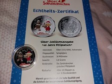 Silbermünze Silberbarren