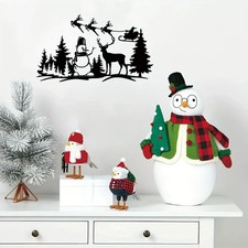 Weihnachtsbaum Schneemann