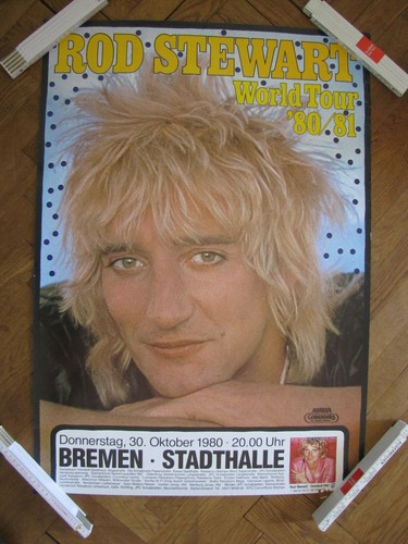 Rod stewart tour - stewart, 1980