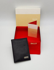 BALLY Kreditkartenetui / Kartenmäppchen / Kartenhalter Schwarz / NEU mit Box