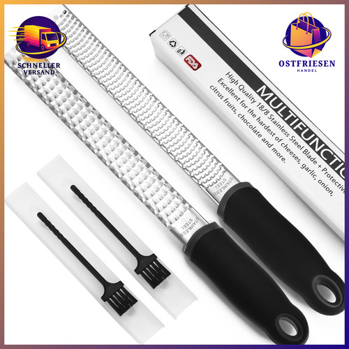 Zester reibe 2er - 2er, edelstahl