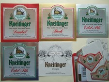 5 Bier-Etiketten  - Brauerei
