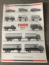WIKING: Bildpreisliste 1980/81