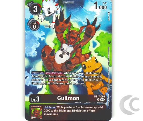 Guilmon bt17 008 alt - guilmon,