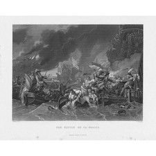 Die Schlacht von La Hogue