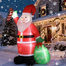 Weihnachtsmann aufblasbar