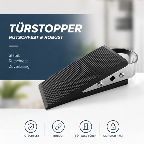 Türstopper gummi türkeil - gummi,