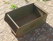 alte Kiste Stapelkiste Lager-FIX Eisen Stapelbox Schäfer Kasten 1966 Lagerbox