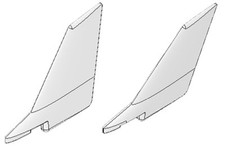 Multiplex Leitwerksatz