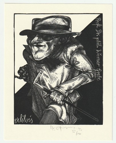 Karl georg hirsch exlibris - karl-georg, hirsch: