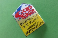 Ski World Cup 1992  Garmisch Partenkirchen  Abzeichen Anstecknadel