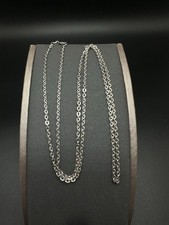 Halskette 835 Silber Kette 70cm  Stil Edel Modern Anker