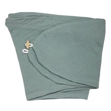 Hobea Stillkissen Musselin graublau +Bezug - Neu