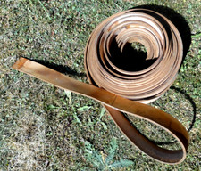 Leder Flachriemen ledergurt 5 mm stark 60 mm breit Gürtel