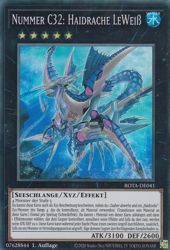 Nummer c32 haidrache leweiß - nummer,