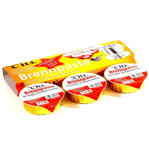 3er set sicherheitsbrennpaste - 3er,
