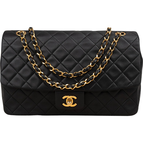Chanel quilted lambskin 24k - chanel,