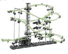 Playtastic Professionelle Kugel-Achterbahn, 193-teilig, nachleuchtend