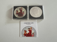 1oz Britannia coloriert  2014