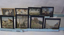 18 x Alte Glas-Dias 8,5 x 10 cm Color  Motive siehe Text