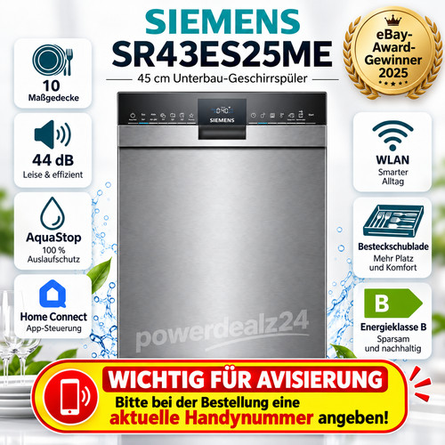 Siemens sr43es25me iq300 - siemens,