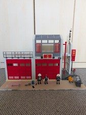 Playmobil 9463 Feuerwehrwache Mit Zubehör 