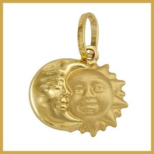 Anhänger in aus Echt Gelb