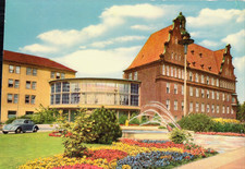 AK BERLIN REINICKENDORF Rathaus in WITTENAU 60er