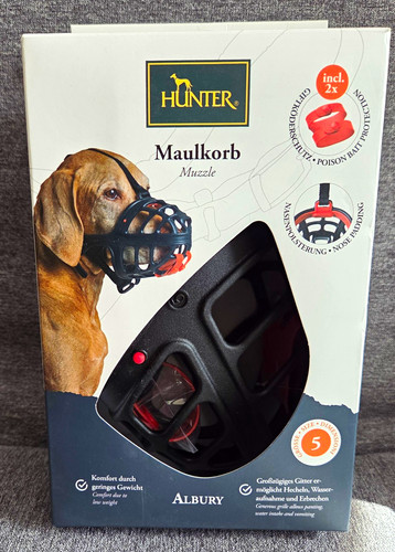 Hunter albury maulkorb größe - maulkorb,