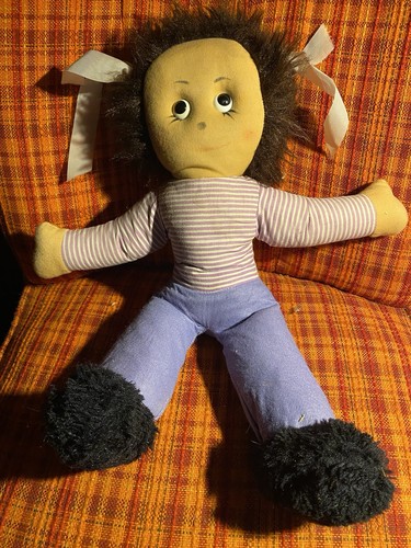 Vintage stoffpuppe aus den - vintage-stoffpuppe,