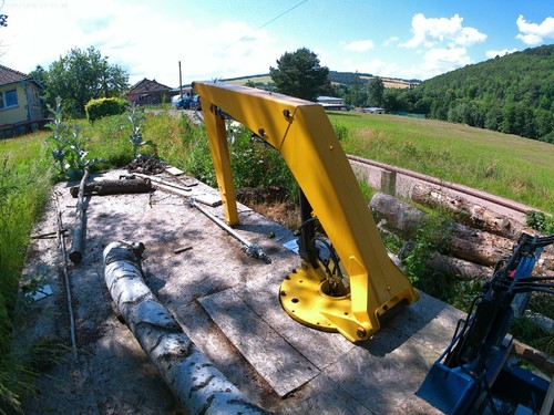 Hydraulischer schwenkkran - hydraulischer,