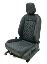 Original VW Golf 8 R Vollleder Sitz gesteppt Vorn Links manuell verstellbar 0 KM