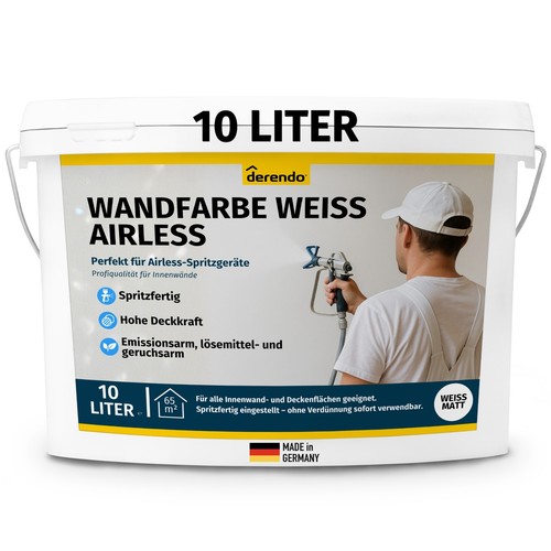Derendo wandfarbe weiß - derendo,